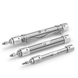 Air Cylinder, Low Friction Type, Double Acting / Single Rod, CJ2Q Series CDJ2QB10-70-C73