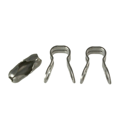 Parts pack coupling and connector for ball chain