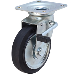 Standard Press Casters - Medium Load (Swivel Type with Stopper)