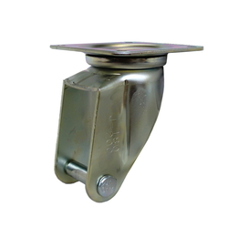 Standard Press Casters - For Medium Loads (Swivel) Bracket Set (Without Wheels)