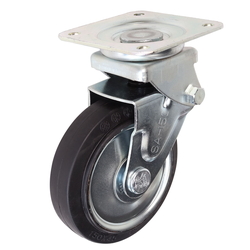 Shock Absorbing Spring Caster I-A Center Coil Model SAJ and SAJB Bracket Sets (No Wheels)