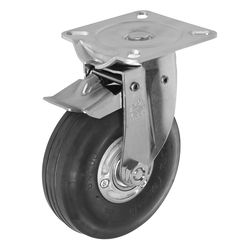 Swivel/Fixed Switchable Caster, Turning Stopper NJK Bracket Set (without Wheel)