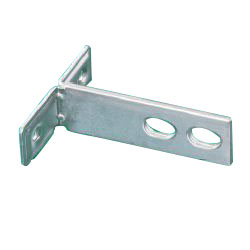 Mounting Feet TF, T Shaped Foot Press; 2 Holes