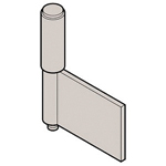 Stainless Steel 2-Tube Flag Hinge, B-1527-A