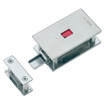 Stainless steel surface type lavatory lock C-1474