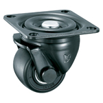 Low-Profile Swivel Caster For Ultra-Heavy Loads (Without Stopper) K-610J