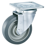 Gray Wheel Swivel Caster Without Stopper - K-612J