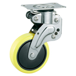 Stainless Steel Freely Swiveling Caster with Shock Absorber, without Stopper, K-1560G