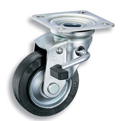 Large-Type Pressed Swivel Caster (With Stopper) K-52S