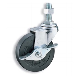 Long-Thread Swivel Caster (With Stopper) K-415EA