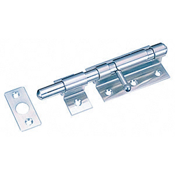 Barrel Slide Bolt Latch, Large Round Slide Bolt C-247