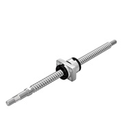 Precision ball screw BNK type (large lead) overall length 1 mm specification, supports shaft edged processing