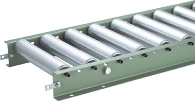 Steel Roller Conveyor (Roller Diameter 57.2 mm, Tube Wall Thickness 1.4 mm) VR-5714-300-75-1000