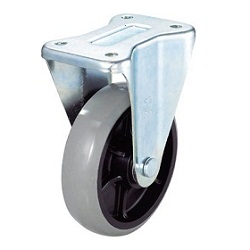 Nylon Wheel Urethane Caster, Fixed