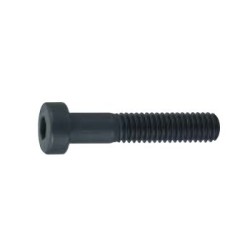 Partially Threaded Black Hex Low Head Bolt