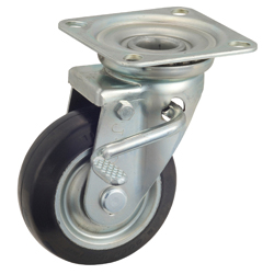 General Purpose Caster (Steel) Medium Loads Plate Swivel Type W Series WJ (GOLD CASTER)