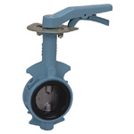 Butterfly Valve, Lever Type, 10K (5K Shared) Spheroidal Graphite Cast Iron Wafer Rubber Sheet