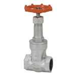 Gate Valve, 10K Type, Ductile Cast Iron Screw-In