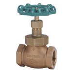 125C Type Bronze Screw-in PTFE Disc-Contained Globe Valve