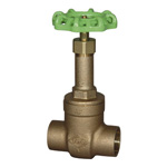 Gate Valve, J10K Pb-Free Bronze Soldered (JIS B 2011) <<This Product Displays The New JIS Mark>>