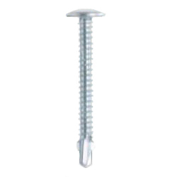 Thin Washer Head Trivalent Bright Chromate Reamer Screw