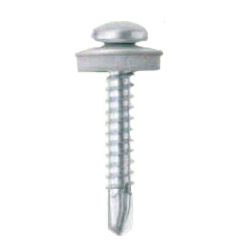 Pan Head Trivalent Bright Chromate Ceiling Screw