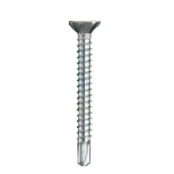 Flexible Head Trivalent Bright Chromate Screw