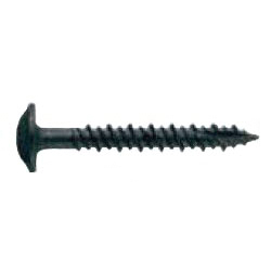 Ruspert Sheet Metal Screw, Matte Black