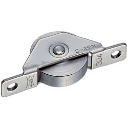 S-Stainless Steel Door Roller Flat