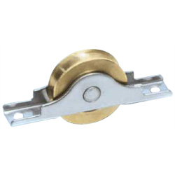 Brass Door Roller with Bearings Door Roller Round/Flat