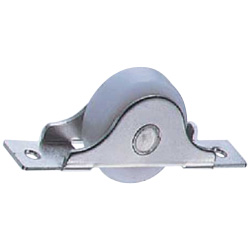 With Bearings, Duracon Door Wheel, Stainless Steel Frame