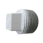 Resin Coated Pipe Fitting - Coated Fitting Plug P-50A-C