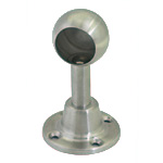 Stainless Steel Head Handrail Bracket (Stop)