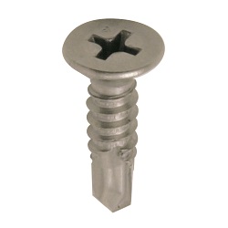 Stainless Steel Flat Head Drill Screw P (Half Box)