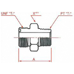 Special Adapter oRS O-Ring Male Connector 7011-08