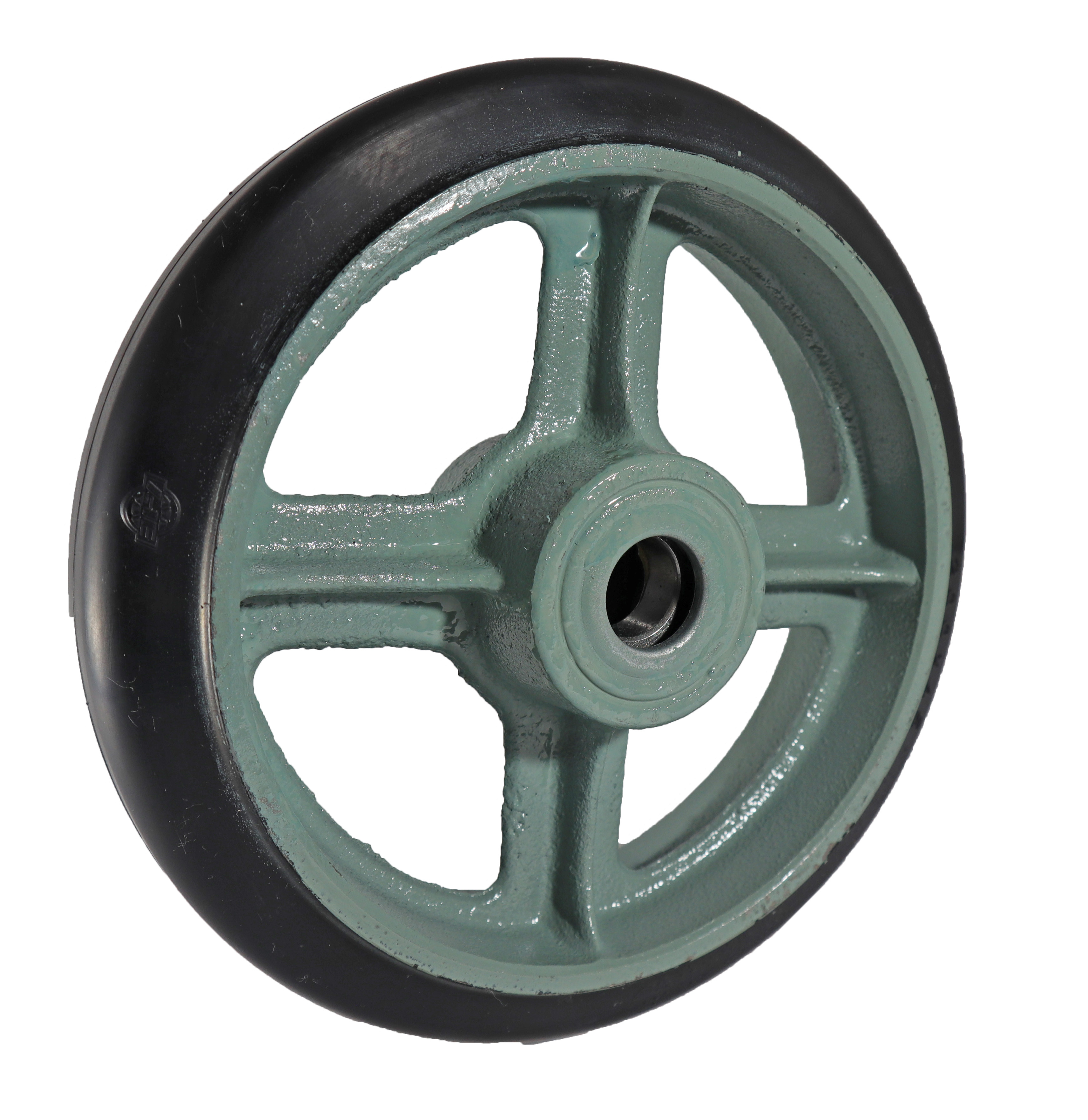 Medium Duty Rubber Wheel (SB Type) with Bearings