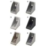 Tabbed Bracket for Economy series Aluminum frame Image