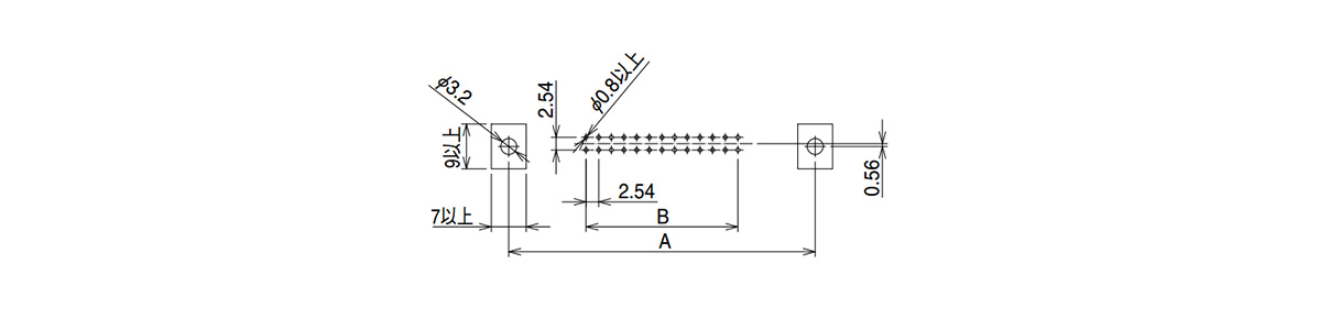 PCB Reference Dimensional Drawing