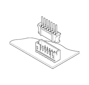 2.0 mm pitch, PCB connector.