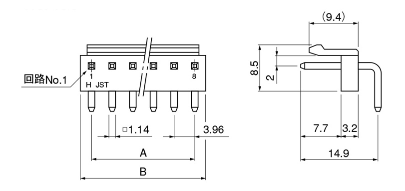 VH Connector (Connector for PCB): Related images