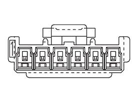 Wire-to-Wire Connector with 2.50 mm Pitch (51103) 