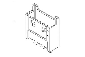 Mini-Lock? 2.50 mm Pitch Wire-to-Circuiboard Wafer (53517) 