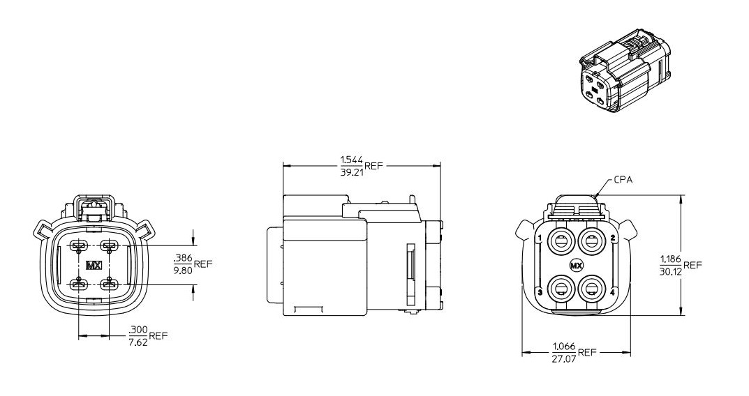 MX150 Housing (19432) 