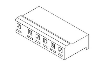 5.0/7.5-mm Pitch Wire-to-Board Housing 5199 