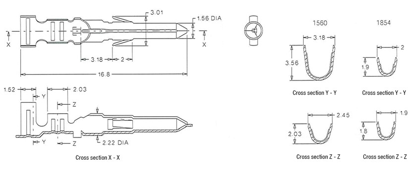 Standard .062 Inch Terminal (1560/1854) 