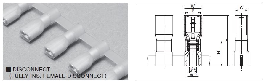 ICT Insulated Chain Terminal: Insertion Type 