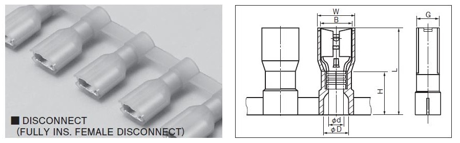 ICT Insulated Chain Terminal: Insertion Type 