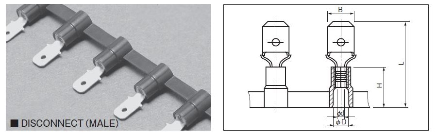 ICT Insulated Chain Terminal: Insertion Type 