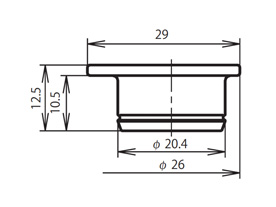 Plug cap: NR-20-PCa-1