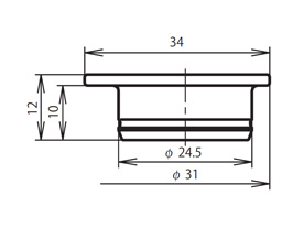 Plug cap: NR-24-PCa-1